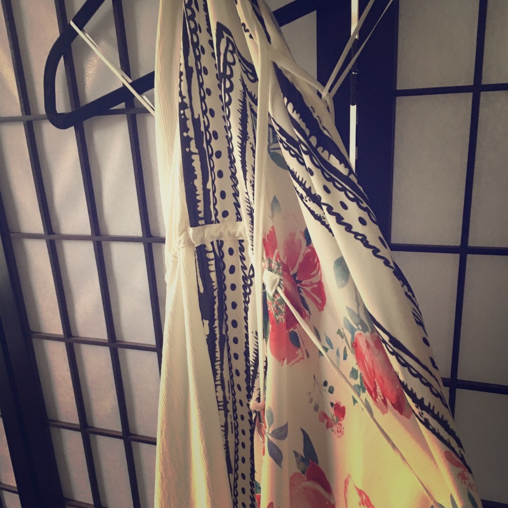 Zara scarf dress size Large.